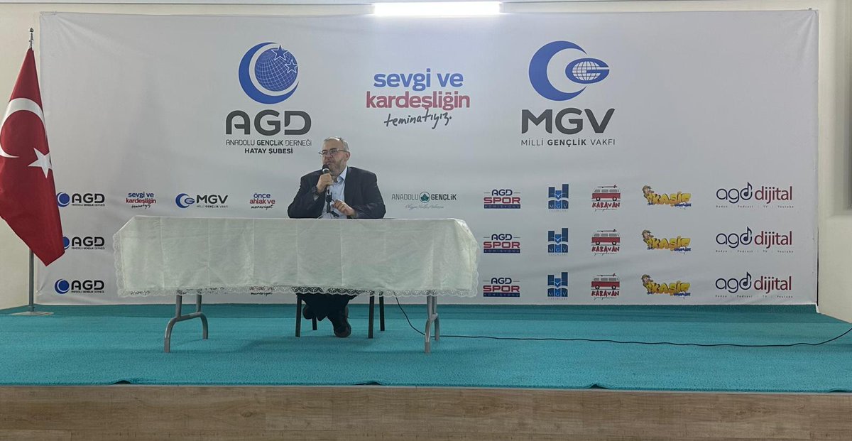 agdhatay's tweet image. 📌İlk Dersimiz Gazze

🎙Doç. Dr. Necmettin Çalışkan - 
Saadet Partisi Hatay Milletvekili, 
Özgürlük Filosu Katılımcısı

@necmettincalisk 
@agdorgtr 

#Gazze 
#AdımAdımZafere 
#AGD
#Hatay