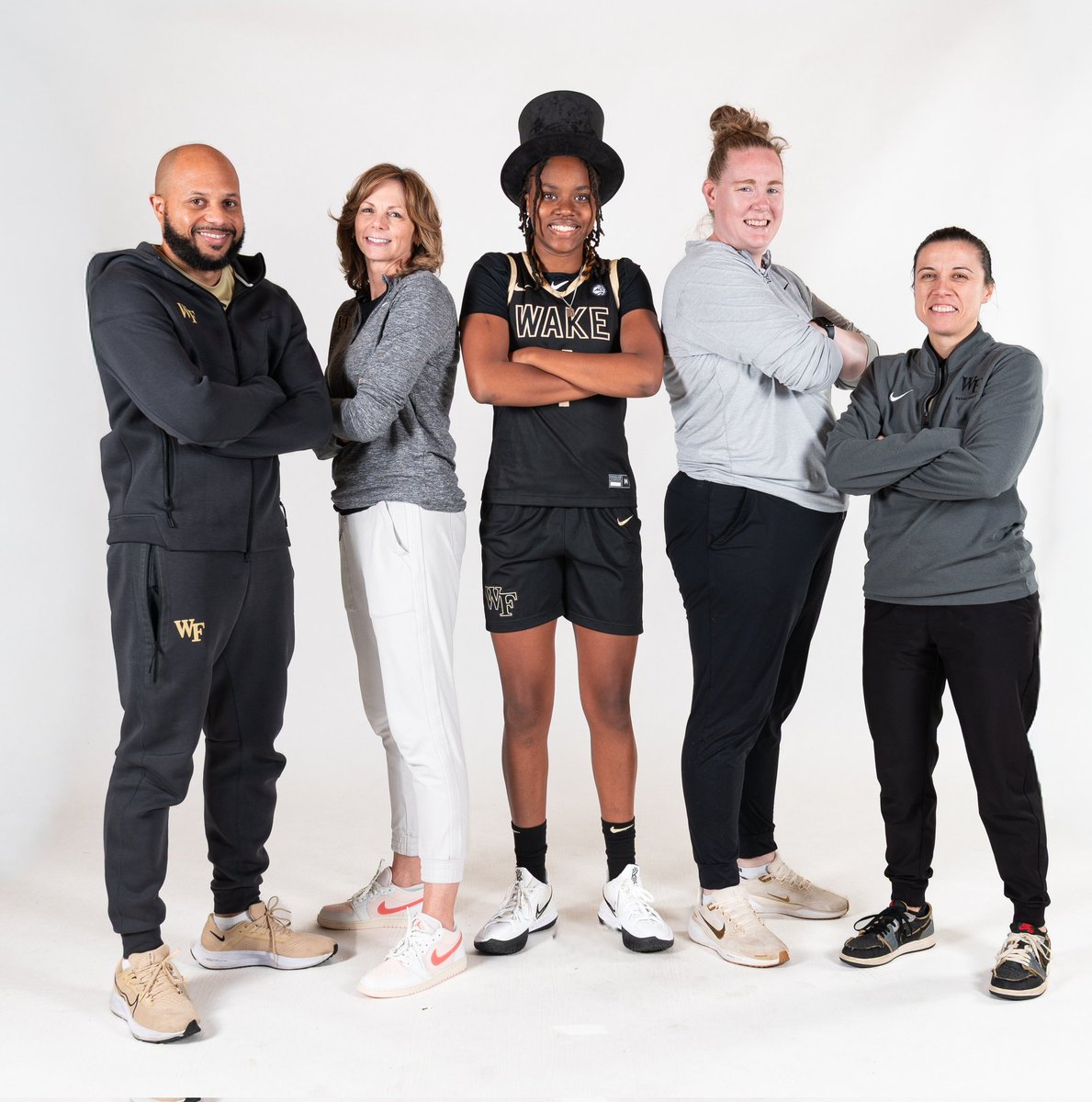 Thank you, <a href="/CoachMegGebbia/">Megan Gebbia</a> and the <a href="/WakeWBB/">Wake Forest Women's Basketball</a> coaching staff for the hospitality last week! 🏀  🎩 #unofficialvisit #D1Bound
