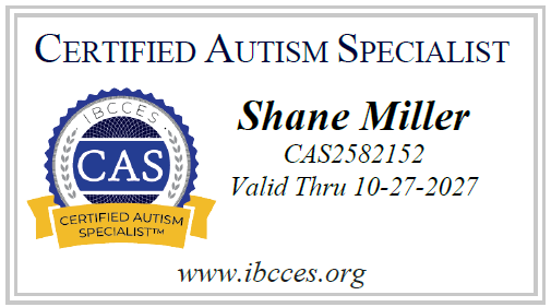 I'm delighted to share that I've been recognized as a Certified #Autism Specialist by <a href="/IBCCES/">IBCCES</a> . 

As <a href="/SensoryBionics/">Sensory Bionics</a> expands its support for parents of autistic children, we must provide a  platform for #advocacy. Sensory Bionics leaders will all be certified  autism advocates.