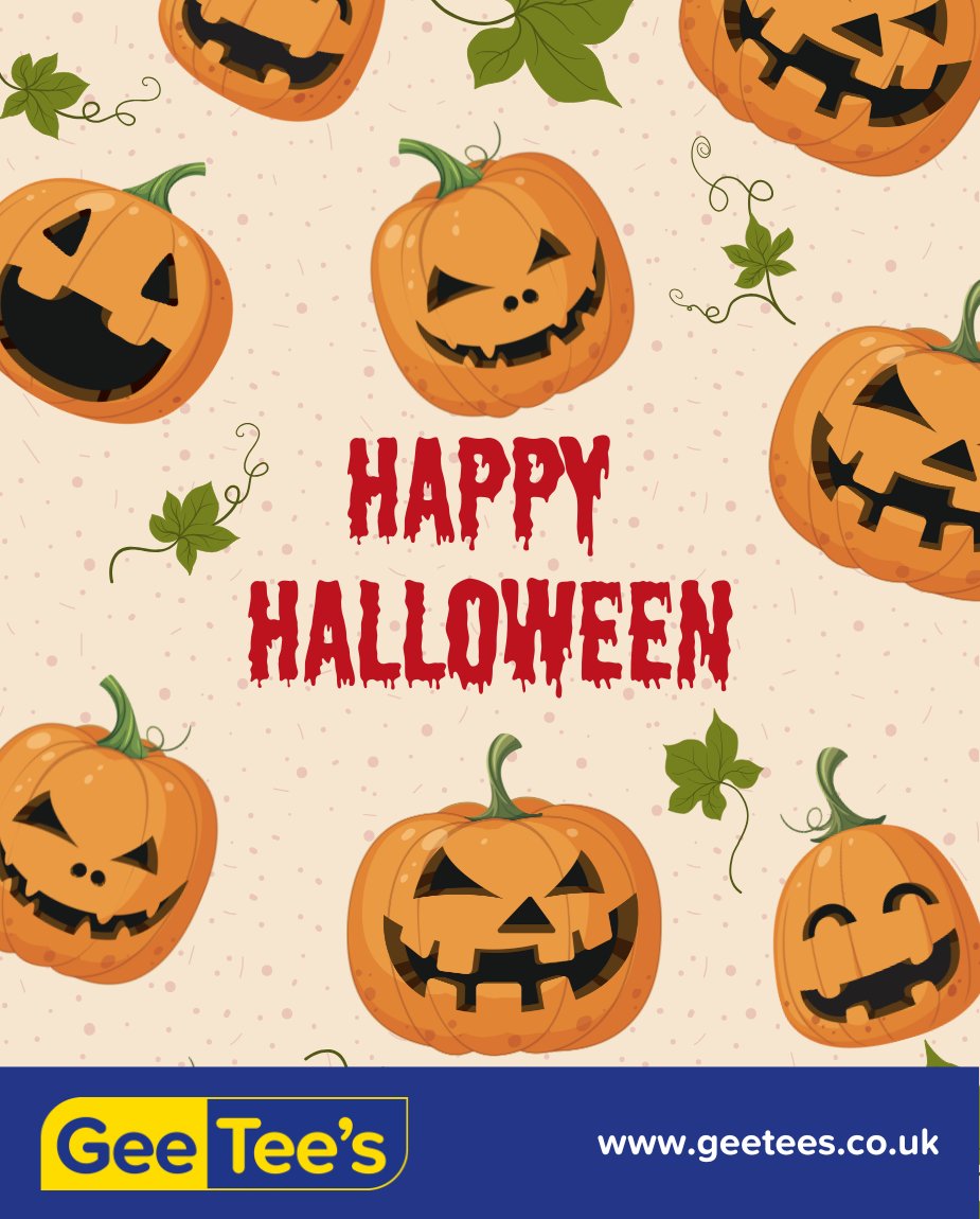 Happy Halloween! We hope everybody has a fun &amp; safe Halloween!🎃