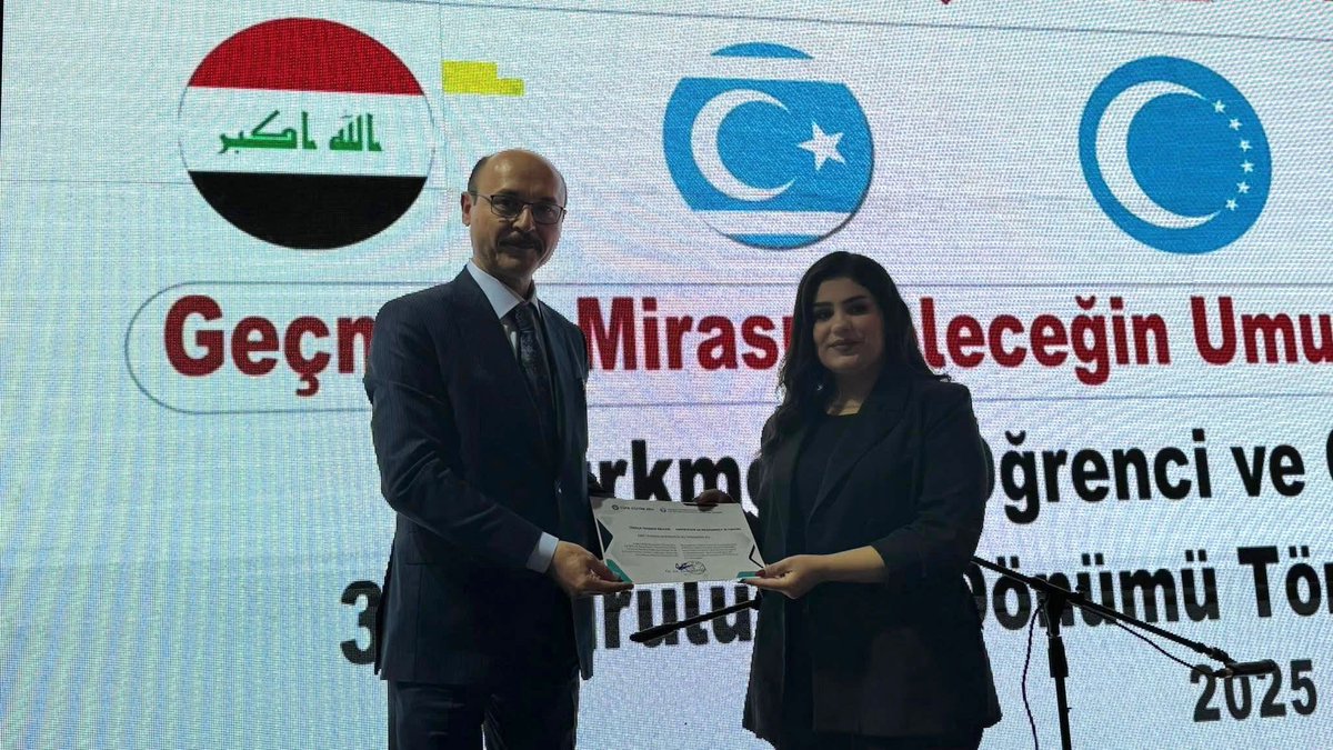 Türk Eğitim-Sen ve Ankara Yıldırım Beyazıt Üniversitesi iş birliğinde yürütülen eğitim programı kapsamında;
• 210 Türkmen öğrencimiz, Ankara Yıldırım Beyazıt Üniversitesi tarafından gerçekleştirilen sınavlarda C1 düzeyinde Türkçe Yeterlik Sertifikası almaya hak kazanmıştır.