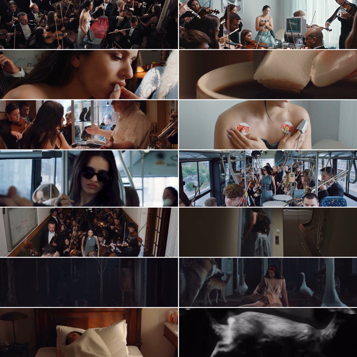 artcobat's tweet photo. Destrinchando esse clipe novo da Rosália (BERGHAIN). 

A música em si fala sobre medos e paixões íntimas. A Rosalía usou a boate alemã para falar isso de forma metafórica. Parece que ela foi na Berghain e aí veio o insight de ilustrar esses sentimentos com a sensação que é viver aquele lugar. 
 
>> 🧶