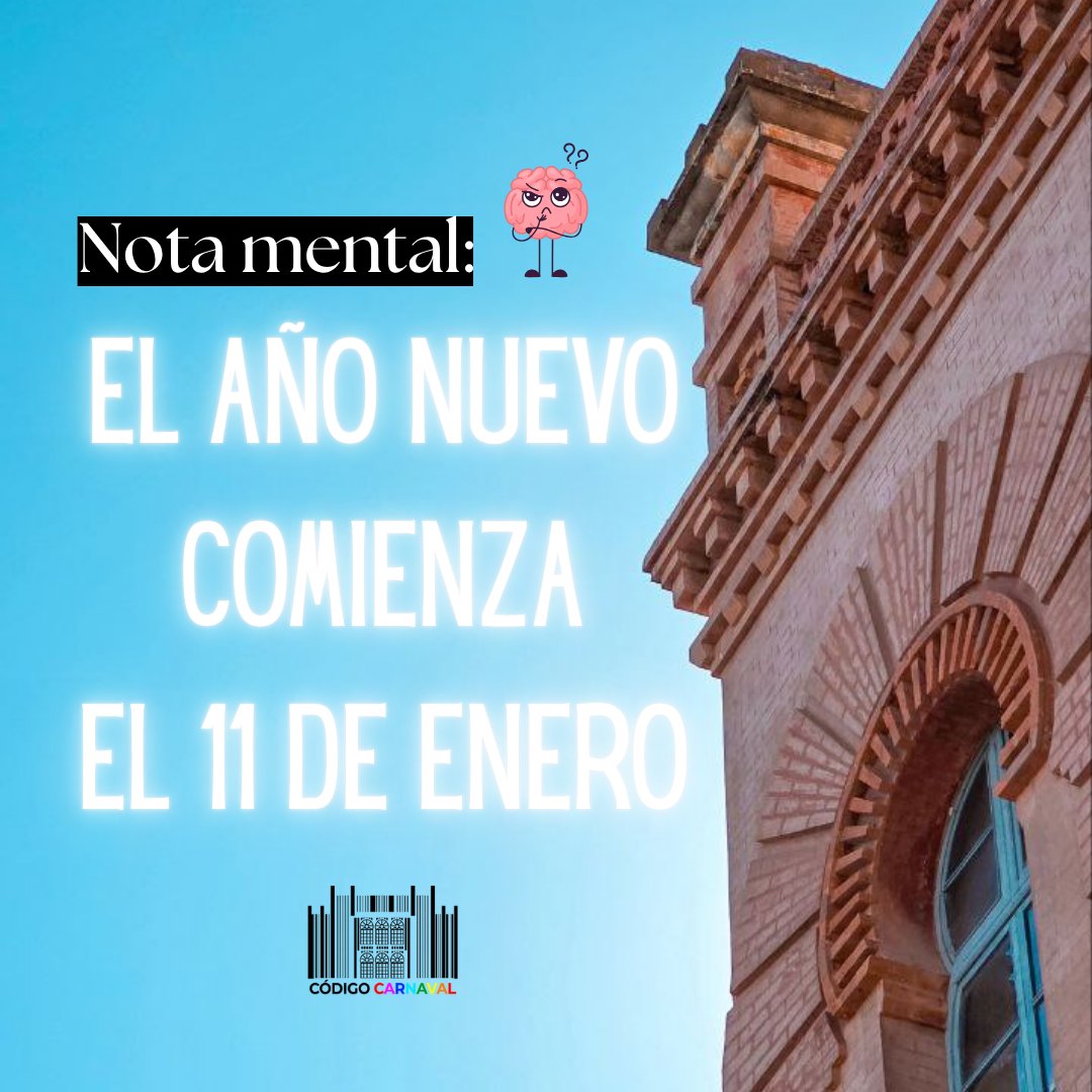 Que no te digan que no...que tú sabes que sí... 🥳🎉🎭 

#COAC2026P1