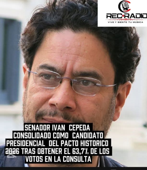 AlejoRecRadio's tweet photo. 🇨🇴 #RecRadio
#PactoHistórico #RedCopaz #LaFuerzaDelPacto #IvánCepeda

🗳️ El Pacto Histórico avanza con fuerza.
Se consolida un Frente Amplio ganador y un Congreso de mayoría absoluta para impulsar la Asamblea Nacional Constituyente.

💬 “Viene una candidatura de un Frente Amplio https://t.co/X30Q57Unb5