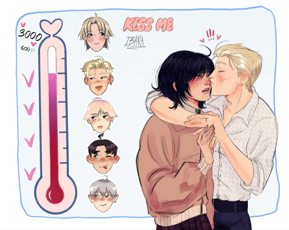 4/5 keeseob 

Keeho hyung likes maknae's nose as much as we do. Jongseob has no choice

(soulseobs are coming, FINALLY)

#P1Harmony #P1H #P1Harmonyfanart #JONGSEOB #KEEHO