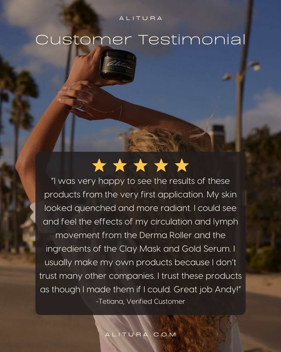 We love hearing stories like this — glowing skin, renewed confidence, and trust built through results. 🌿

Our mission has always been simple: to create products so pure, effective, and intentional that you can feel the difference after just one use.

#GlowNaturally #CleanLuxury