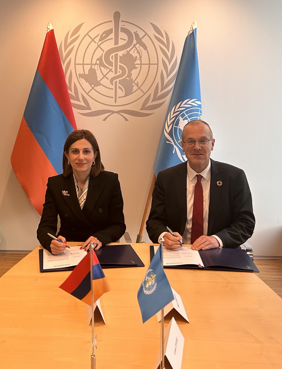 WHO Armenia tweet media