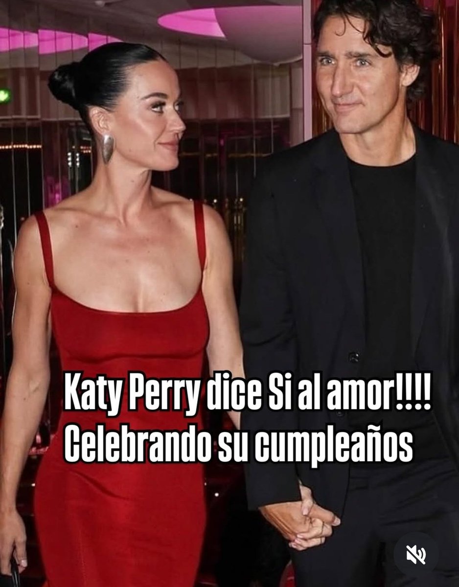 positive_diva's tweet photo. Katy Perry  celebra su 41º cumpleaños  en Paris. Se le vio con un vestido rojo que dejó a todos sin aliento, salió de la mano de su nuevo amor: ¡Justin Trudeau de 53 años, ex primer ministro de Canadá 
#KatyPerry #justintrudeau  #positivediva https://t.co/7ZsRsKmdoe