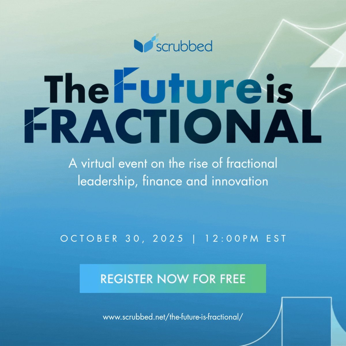 npquarterly's tweet image. [Ad] 🚀 The future of business is fractional.
 
Join The Future is Fractional, a virtual event on leadership, finance, and innovation driving growth today.

 👉 Register now: bit.ly/3WkAE2u

#FractionalLeadership #VirtualEvent #FutureOfWork