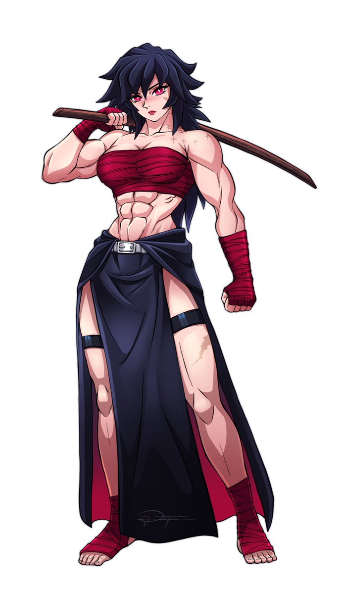 StormBreathing's tweet image. ✧.┊viridian

She’s finished. 

Midori may be 5ft-nothing, but she’s built like a tank. She’s definitely got the Tomioka genes.