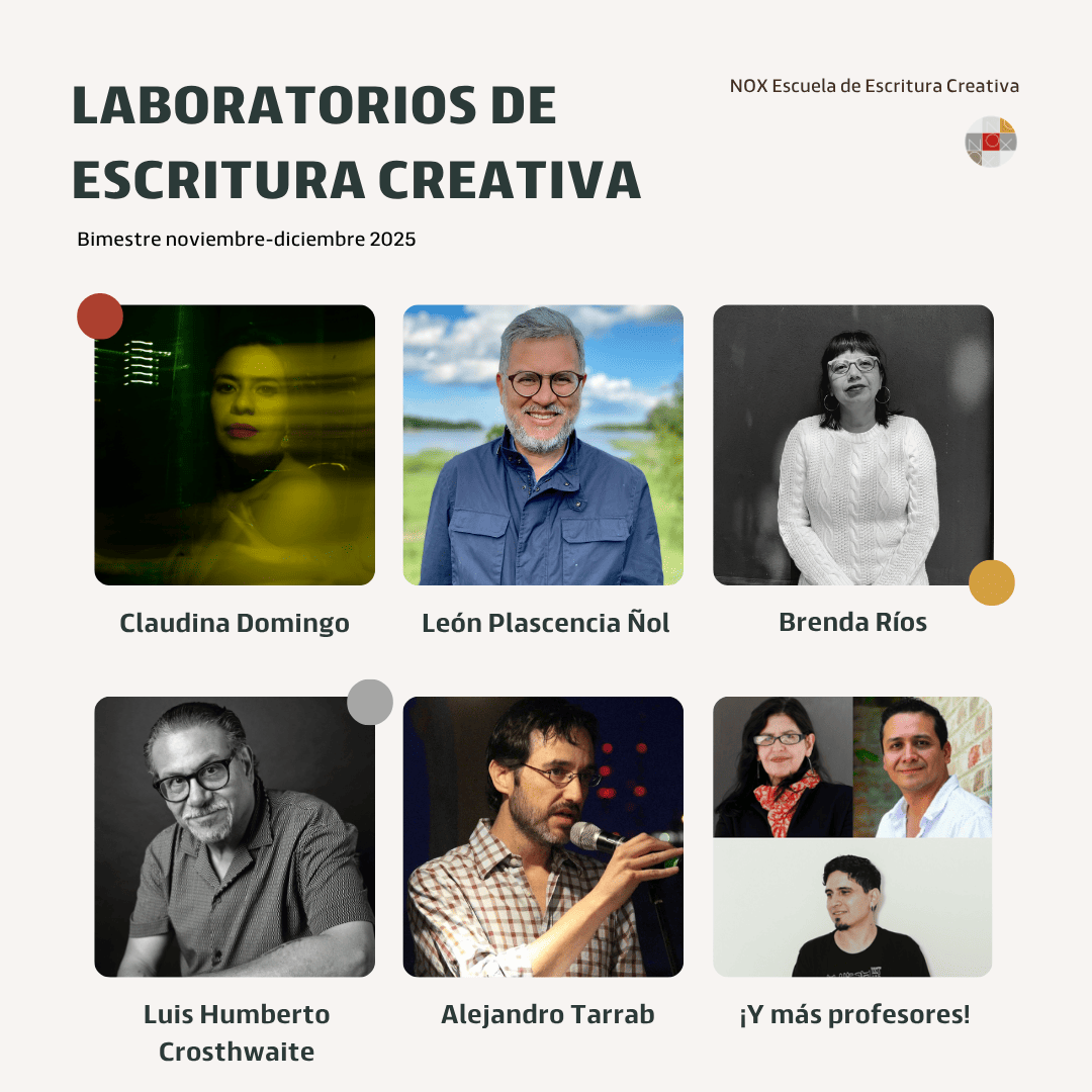 🎉📚 ¡Atención, escritores! Esta semana inician nuestros Laboratorios de Escritura en géneros como novela, cuento, poesía, crónica y ensayo. 

🖋️ Tenemos inscripciones abiertas.

👉 Consulta los detalles de cada laboratorio en nuestra web: escuelanox.com/laboratorios/