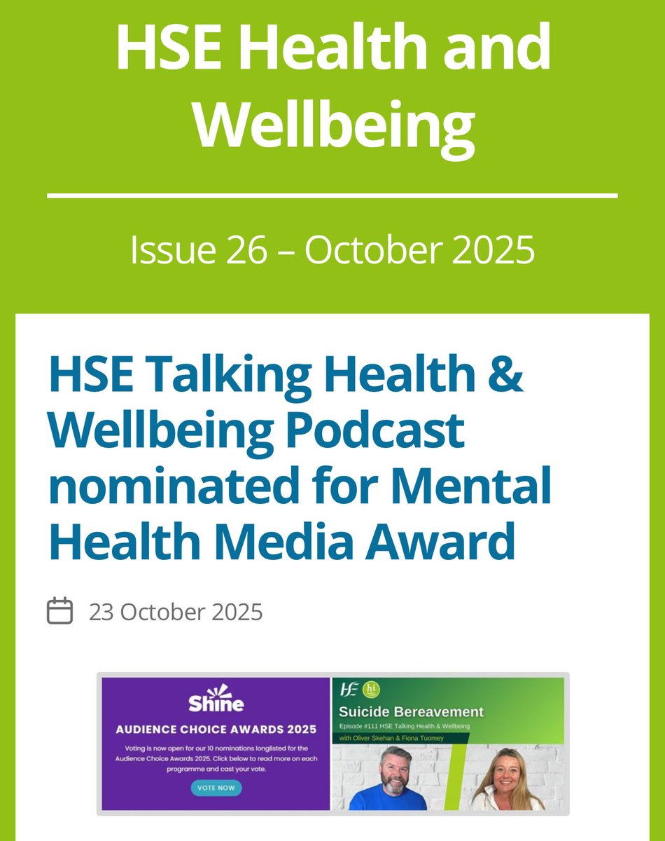 HSE Health & Wellbeing tweet media
