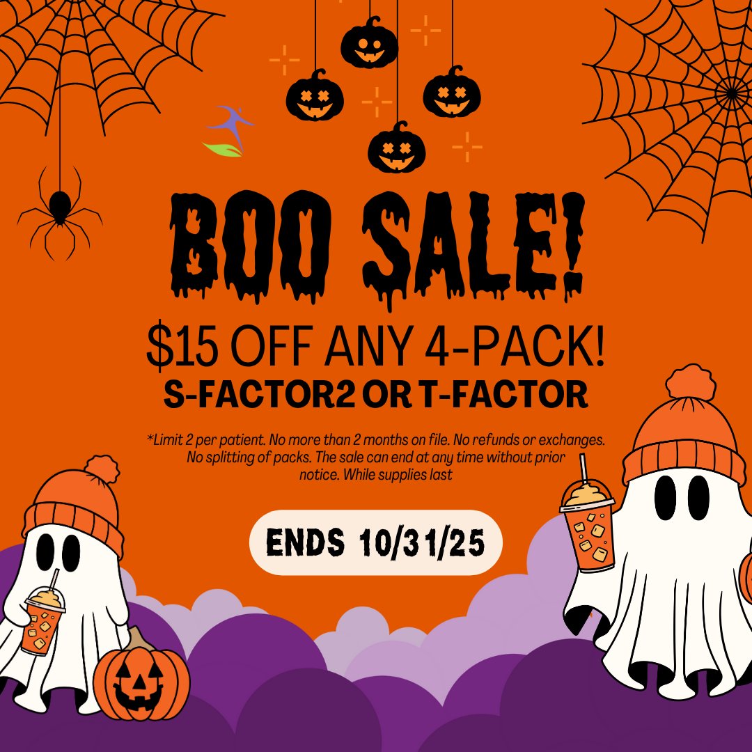 MWeightControls's tweet image. 👻 BOO! Don’t miss this spooky-good deal — $15 OFF any 4-pack of S-Factor2 or T-Factor!
Stay on track with your goals and save before this treat disappears! 💉✨

💫 Sale ends 10/31/25
📞 Call us at 1-844-376-7527
📲 Book online: MedicalWeightControls.com/Book

#BooSale #SpookySavings…