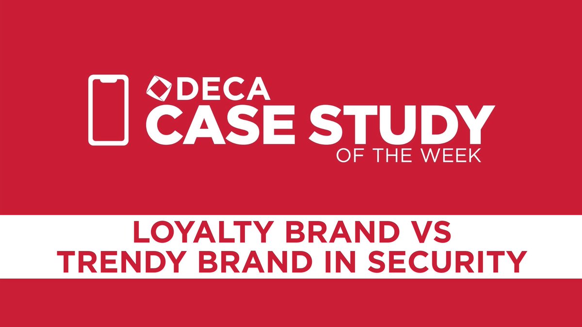 DECAInc's tweet image. Step into the role of the sales manager of a business that provides home security services. The regional manager wants you to prepare selling points for the sales team that will keep customers from switching to a competitor.
🔗 Read more at decadirect.org/articles/case-…