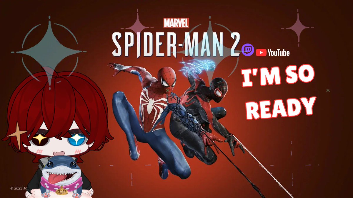 XDRetrogaming's tweet photo. Helluva boss live reaction misson zero ft/ @GlicFoxArt + Finally playing marvel spiderman 2 on the ps5 later
https://t.co/W3QJY0NZLT
#YouTubeReaction #LiveVTuber #Gameplay #PS5 #GamingCommunity #VTuberContent #StreamingLive https://t.co/H8qFEvkFDc