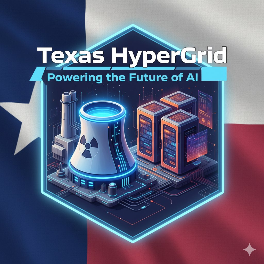 $CCJ #Uranium🚨Fermi America has just announced critical strides in developing its colossal Project Matador HyperGrid in Texas, poised to power the next generation of AI.
The company has officially inked Front-End Engineering Design (FEED) contracts with Hyundai E&amp;C and forged