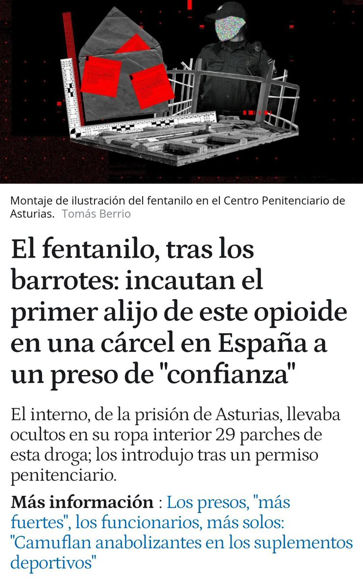 ⚫🔴 #Fentanilo #sosprisiones #AgentesAutoridad #ProfesionDeRiesgoYa <a href="/lanuevaespana/">La Nueva España</a> <a href="/elcomerciodigit/">EL COMERCIO</a> <a href="/RTPAOficial/">RTPA</a> <a href="/ondacerogijon/">Onda Cero Gijón</a> <a href="/COPEAsturias/">COPE Asturias</a> <a href="/eldebate_com/">El Debate</a> <a href="/eldiarioes/">elDiario.es</a> <a href="/libertaddigital/">Libertad Digital</a> <a href="/gaceta_es/">LA GACETA</a> <a href="/EFEnoticias/">EFE Noticias</a> <a href="/ElHuffPost/">El HuffPost</a> <a href="/elmundoes/">EL MUNDO</a> <a href="/HerreraenCOPE/">Herrera en COPE</a>