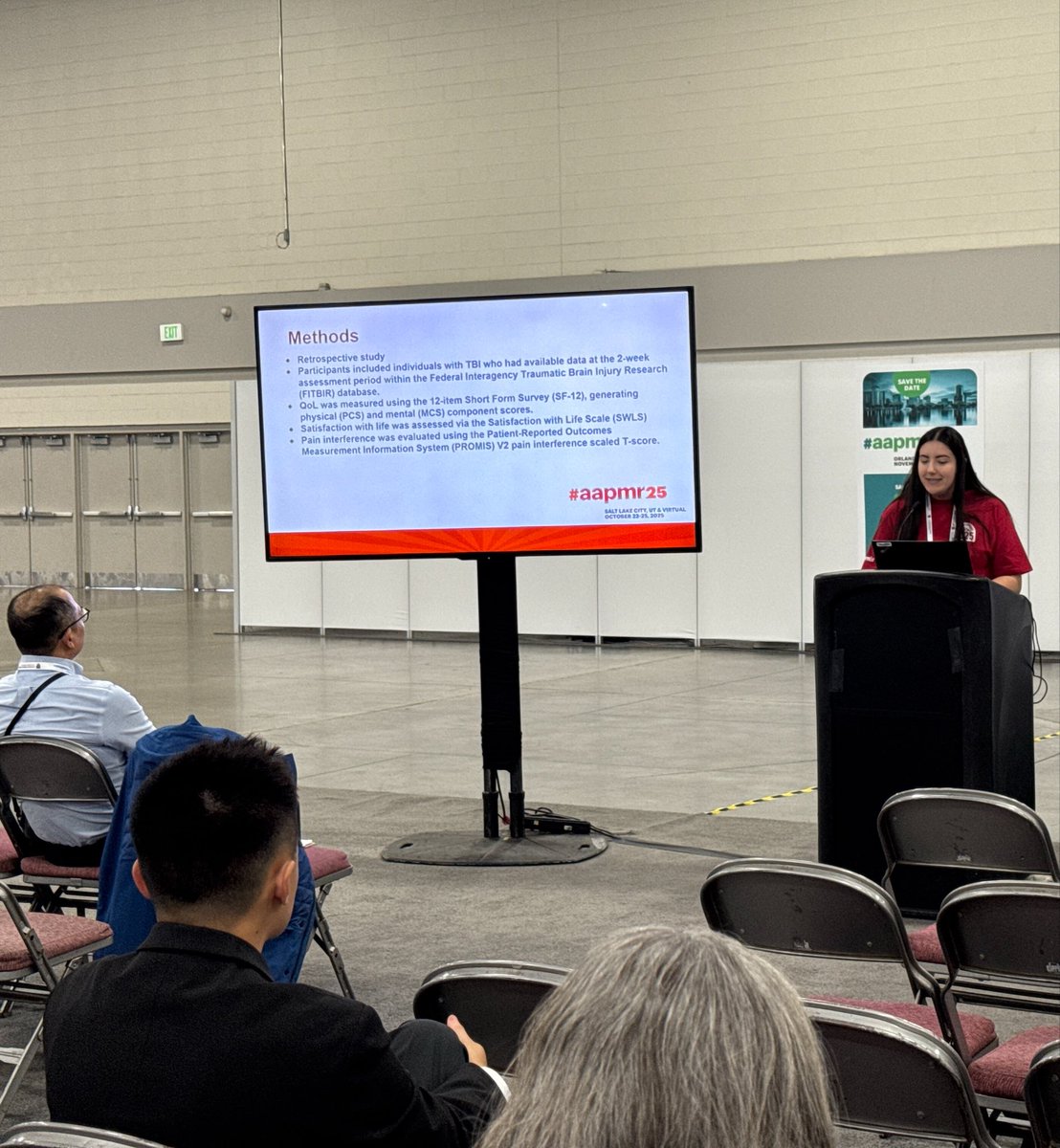 FutureDrSelena's tweet photo. Had an incredible weekend in Salt Lake City 🏔️ presenting my research, learning about physiatry, and connecting with inspiring people. Grateful for the experience and excited for what’s next! #AAPMR25 #Match2026 @AAPMR https://t.co/esPwytKwLn