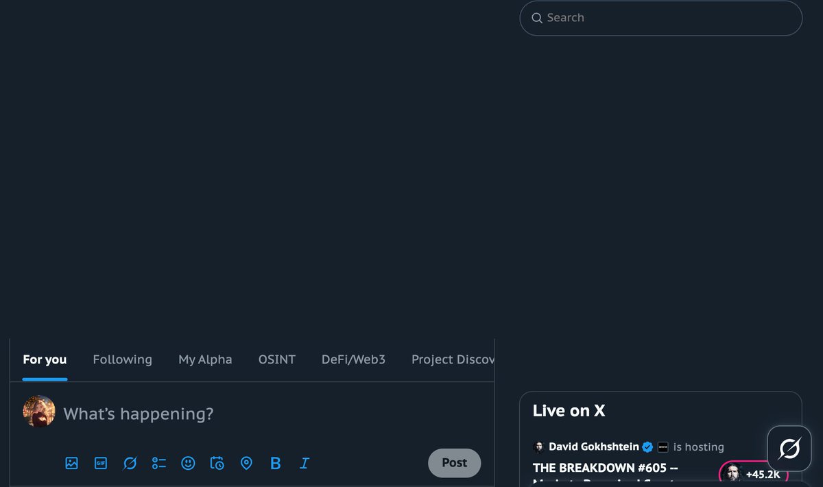 new twitter feature dropped, reverse infinite scrolling
