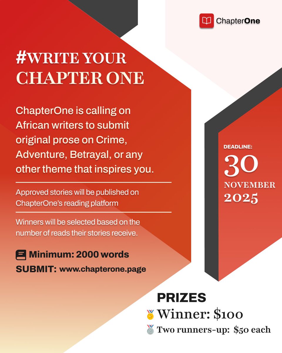 chapteronehq's tweet photo. Yes!
#WriteYourChapterOne Now! https://t.co/x5t8fEkMfx