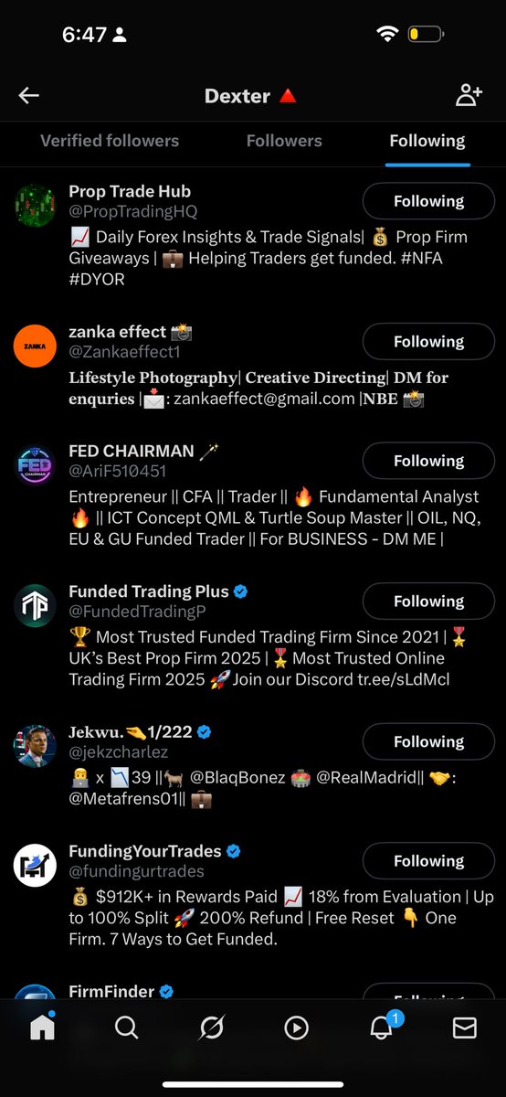 plusvbs's tweet photo. @jekzcharlez @FundedTradingP @AriF510451 @PropTradingHQ @Zankaeffect1 @Keinan @TayeOsai @minatradesNQ 

All done. ✅ https://t.co/WEVFgUbESN