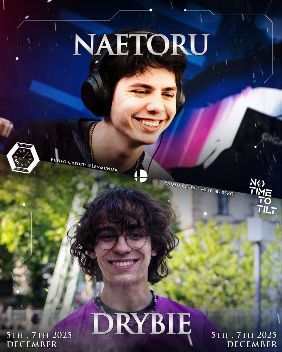 What's better than one Pichu?

Two Pichu’s!⚡️ 

<a href="/NaetorU_D/">GL | NaetorU</a> 🇫🇷 and <a href="/pichudrybie/">BERG | drybie ⭐️</a> 🇩🇪 will both be participating in Frankfurt am Main on December 5–7, 2025!

Registration for No Time to Tilt is still open, so sign up now and don’t miss out on this duo!