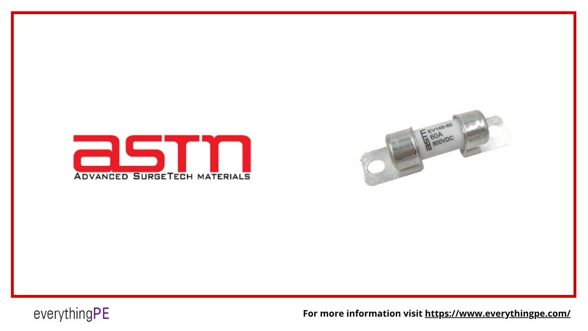 everything_PE_'s tweet image. 70 A Electric Vehicle DC Fuse from Advanced SurgeTech Materials

Learn more – ow.ly/jAsp50XiqTt

#advancedsurgetech #evfuse #highvoltageprotection #powerelectronics #renewableenergy #emobility #automotivefuse