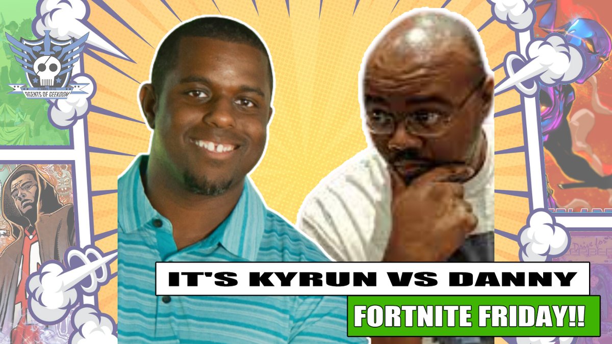 4TalesPodcast's tweet photo. It's Fortnite Friday this Friday!!!
Join us live at 5 pm Pacific/8 pm Eastern
https://t.co/U41d0ogChN
#4talespodcast #NewEpisodeAlert #LivePodcast #comicbooks #JoinUsLive #TuneIn #ListenAndEnjoy #PodcastCommunity #ListenUp #NowStreaming #PodcastFam #ComicBookPodcast https://t.co/5CQZ4lHnN9
