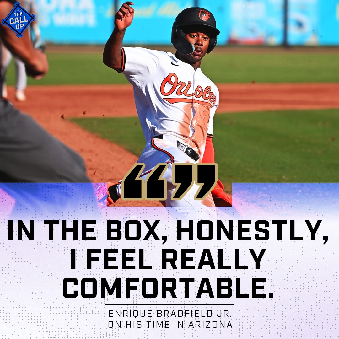 The_CallUpPod's tweet photo. ICYMI: @AramLeighton8 and @Jack_McMullen11 talked with tons of top prospects at the Arizona Fall League!

⚾️: Jonny Farmelo - Mariners
⚾️: Dante Nori - Phillies
⚾️: Enrique Bradfield Jr. - Orioles
⚾️: PJ Morlando - Marlins

Listen in: https://t.co/sM8NUMgqE3 https://t.co/6o3Hz0T9Ot