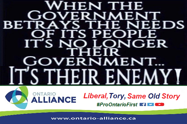 Ontario Alliance tweet media