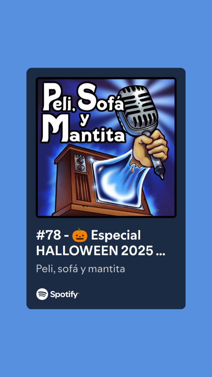 Especial 🎃 HALLOWEEN 🎃 en PELI, SOFÁ Y MANTITA!!
Un pedazo de repaso por las pelis de terror de 2025 con <a href="/recheba/">The Romanager</a> 
spotify.link/0LKPTAfsOXb