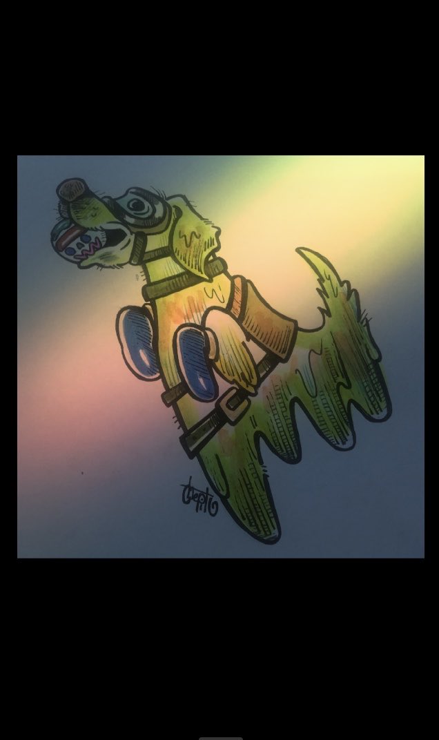 💐27 de Octubre,Día de Los Animalitos Fallecidos 
#MonigotesChepito #27DeOctubre #DiaDeMuertos2025