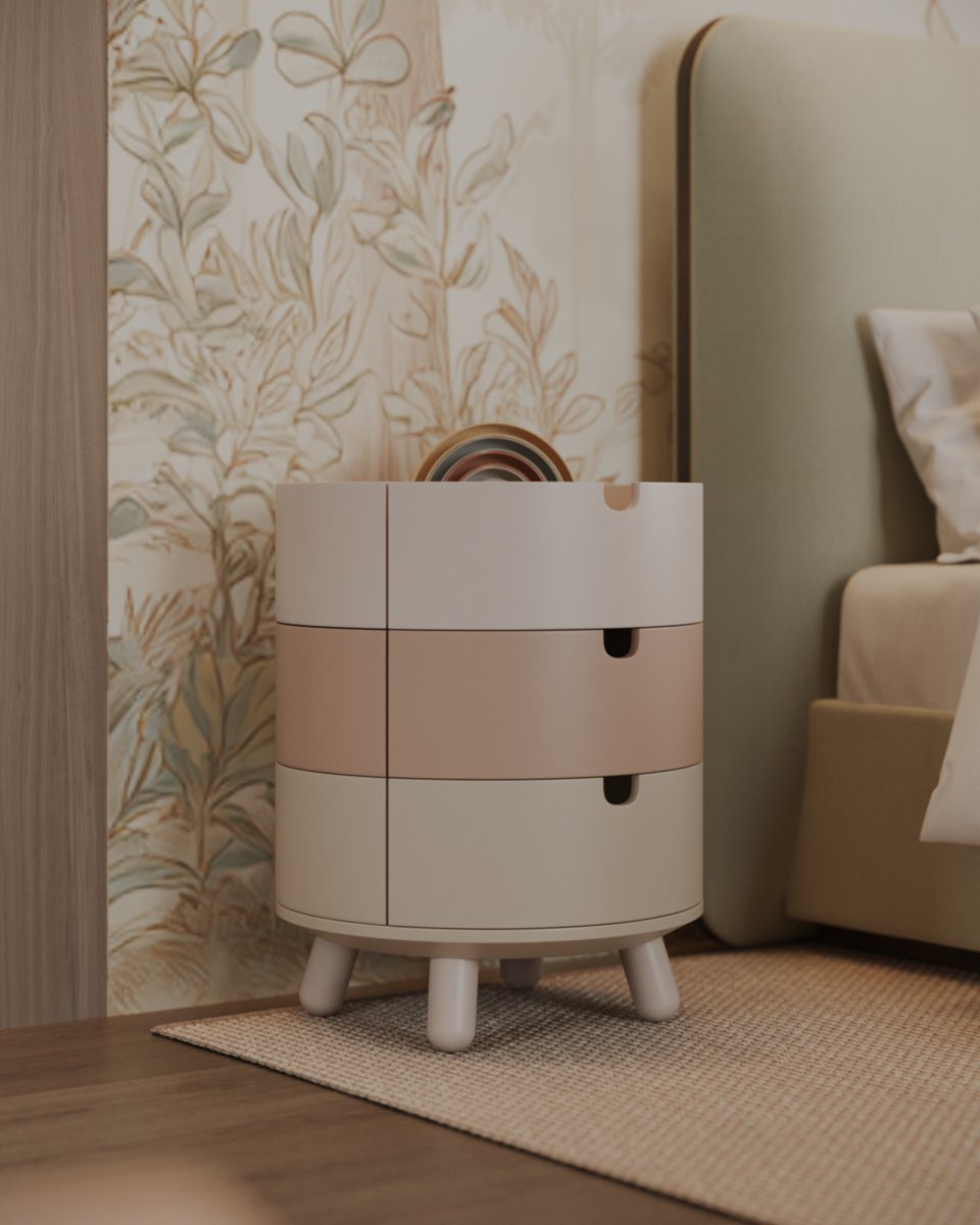 Fairytale_CS's tweet image. 𝑷𝒚𝒙𝒊𝒔 𝑵𝒊𝒈𝒉𝒕𝒔𝒕𝒂𝒏𝒅 ✨
More than a functional item, a nightstand should be a design piece that complements and enhances the beauty of a bedroom.

#fairytale #creatingstories #fairytalecreatingstories
#interiordesign #homedecor #modernhome
#kidsfurniture
