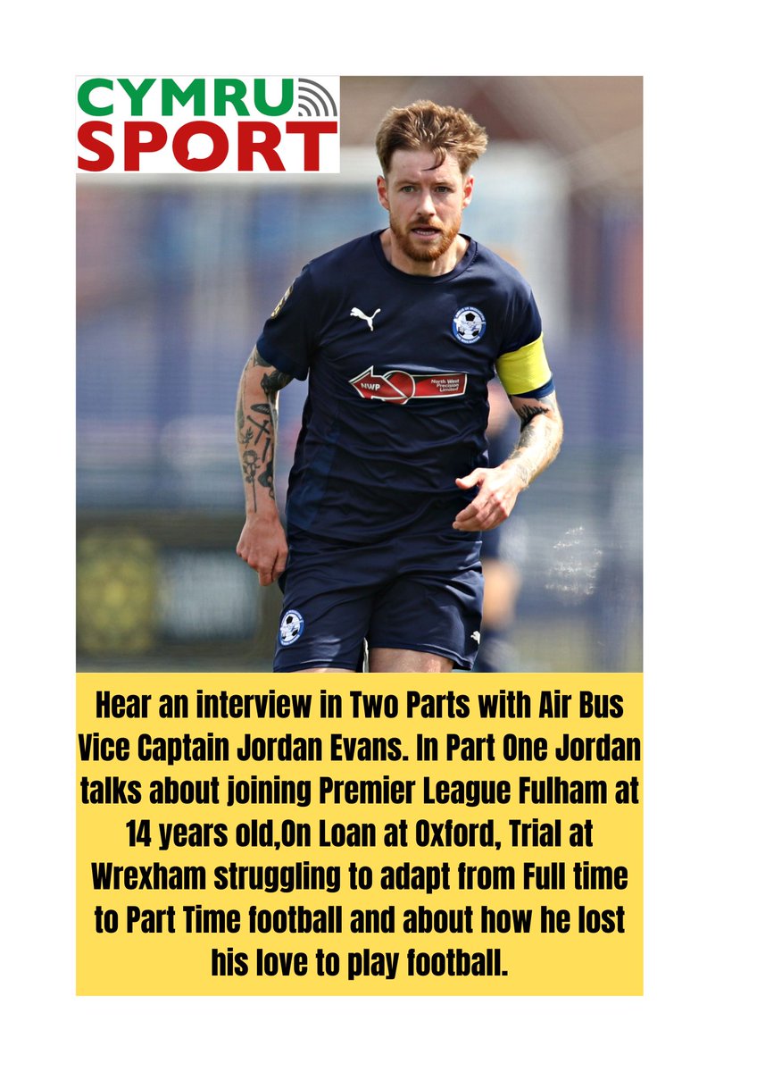 cymru_sport's tweet photo. The Press Pass EP 9 Part 1 of 2

Hear from Air Bus Vice Captain Jordan Evans in this week's Press Pass

https://t.co/cdn4iolIWV https://t.co/DnP9Fh1uGg