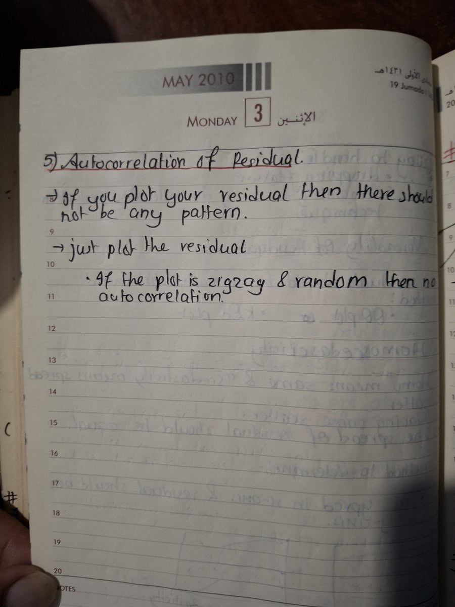 #LearningUtsav2025 #FestivalOfLearning #LUD29
<a href="/learning_utsav/">Learning Utsav</a>
Today went on a short hike but still did some learning.
Studied about assumptions when performing linear regression knowing about  these can imporve accuracy.