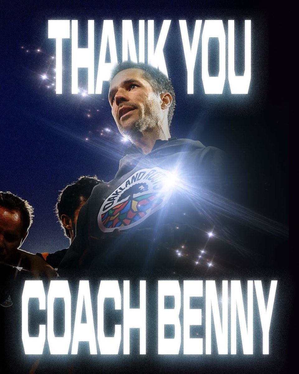 oaklandrootssc's tweet image. Thank You, Coach Benny.

“It’s been an honor to coach for Oakland Roots. They took a chance on me and gave me my first ever opportunity to coach at the first-team level,” said Benny Feilhaber. “Thank you to all the staff and players for all the hard work and sacrifice. To the…