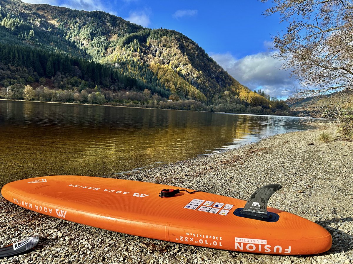 Browna27's tweet image. Paddleboarding on Loch Lubnaig today for five hours of joy! 
#paddleboarding #loch #nature #Scotland #LochLubnaig #adventure #sun