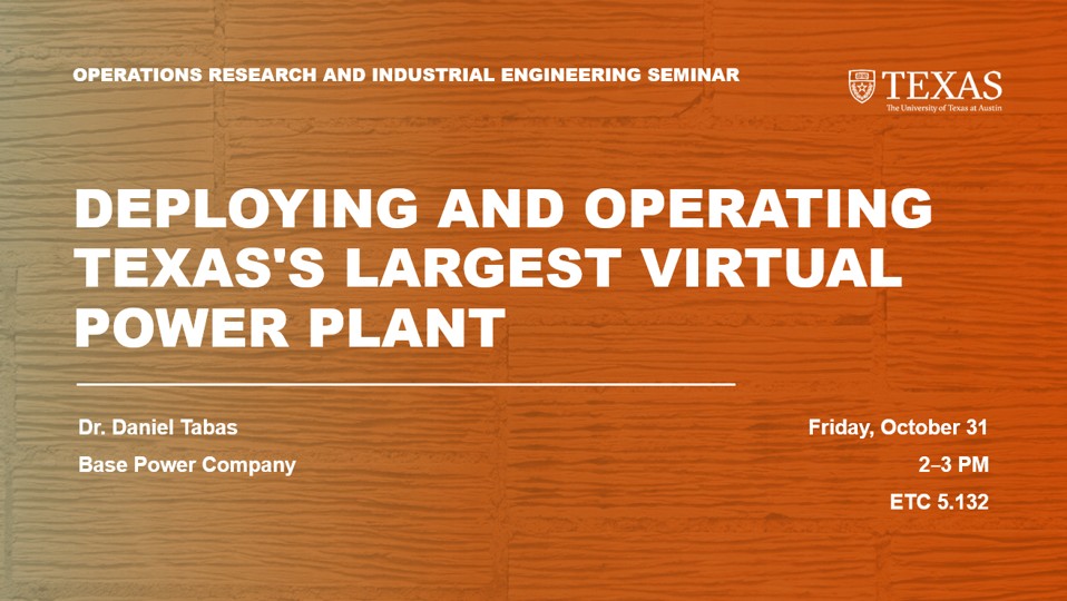 UT Austin ORIE tweet media