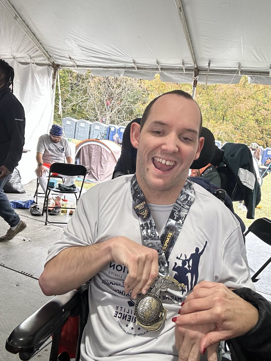 Adorn1's tweet photo. So proud of @MlbFan98 for completing his 11th Marine Corp Marathon!!   👏🏻👏🏻 https://t.co/kUETcMSsJY