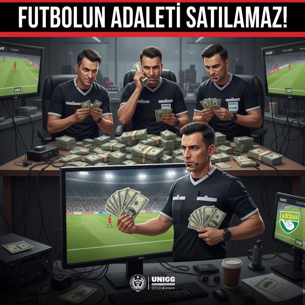 FUTBOLUN ADALETİ SATILAMAZ!

#YabancıHakemİstiyoruz