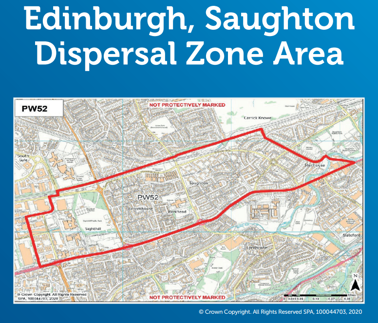 PSOSSWEdinburgh's tweet image. 🚨 South West Dispersal Zones in place for #OpCrackle 🚨

From 31 October – 5 November 2025, dispersal zones will be enforceable to help prevent anti-social behaviour and keep our communities safe.
Additional officers will be on patrol and have powers to take action where needed.