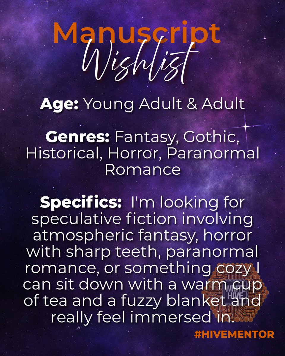 klynnhanson's tweet photo. I’m a mentor again for @Write_Hive! I had so much fun with last year’s mentee and I’m excited to find another amazing manuscript this year. The link in my bio will take you to all mentors ✨🐝📚
#writingmentorships #hivementor #WritingCommunity https://t.co/7X8xoQ2YMT