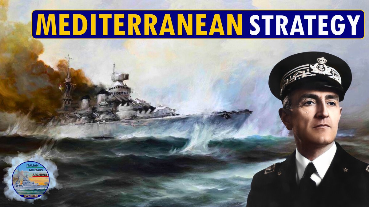 What was the Italian naval strategy in the Mediterranean during World War Two? Here is explained, with the words of Admiral Giuseppe Fioravanzo
<a href="/CiarliniKoerner/">Ammiraglio Nerd</a> <a href="/Rich_Ships/">RichShips</a> <a href="/Drachinifel/">Drachinifel</a> <a href="/HiddenHistoryYT/">Hidden History</a> 
youtu.be/DKk-2DDjD84?si…