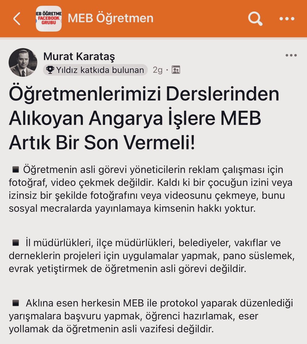 Öğretmenlerimizi Derslerinden Alıkoyan Angarya İşlere MEB Artık Bir Son Vermeli!

"Çocuklarımızın daha nitelikli bir eğitim alabilmesi için, öğretmenlerimizin görevlerini layıkıyla yerine getirebilmeleri adına üzerlerindeki angaryaya son vermeniz ve yalnızca derslerine