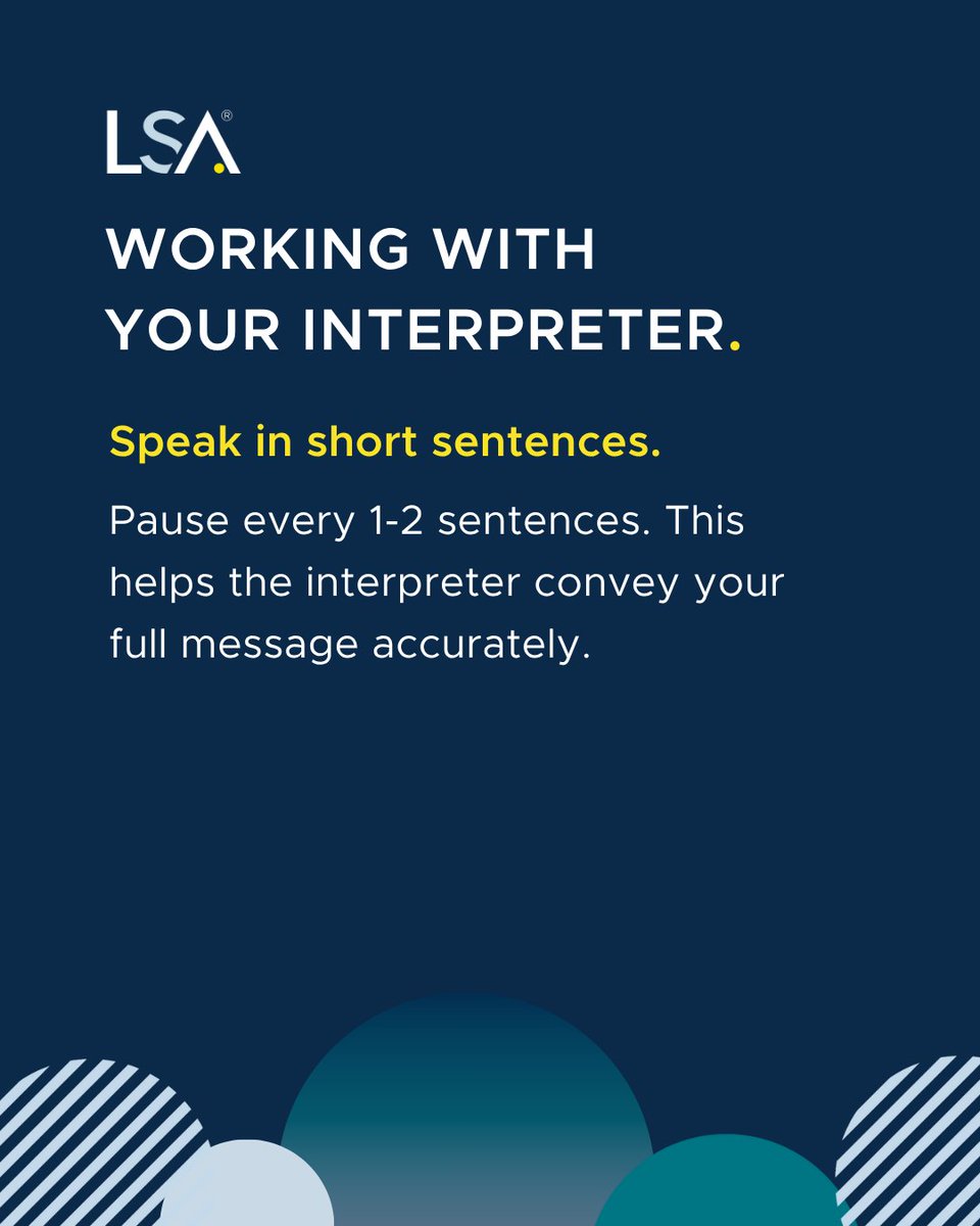 LSAWeb's tweet image. At LSA, we make it simple for businesses to connect across languages. Contact our team to learn more at okt.to/1CYsPZ

#WorkingWithInterpreters #LSA