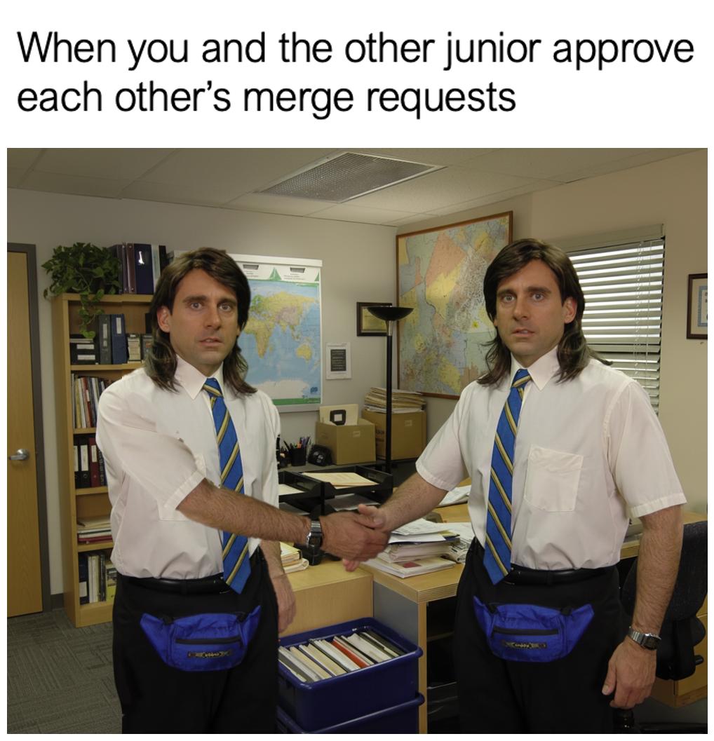 data_cyborg's tweet image. Sorry for subpar photoshop im a vibe coder not an editor
 #ProgrammerHumor
 #meme