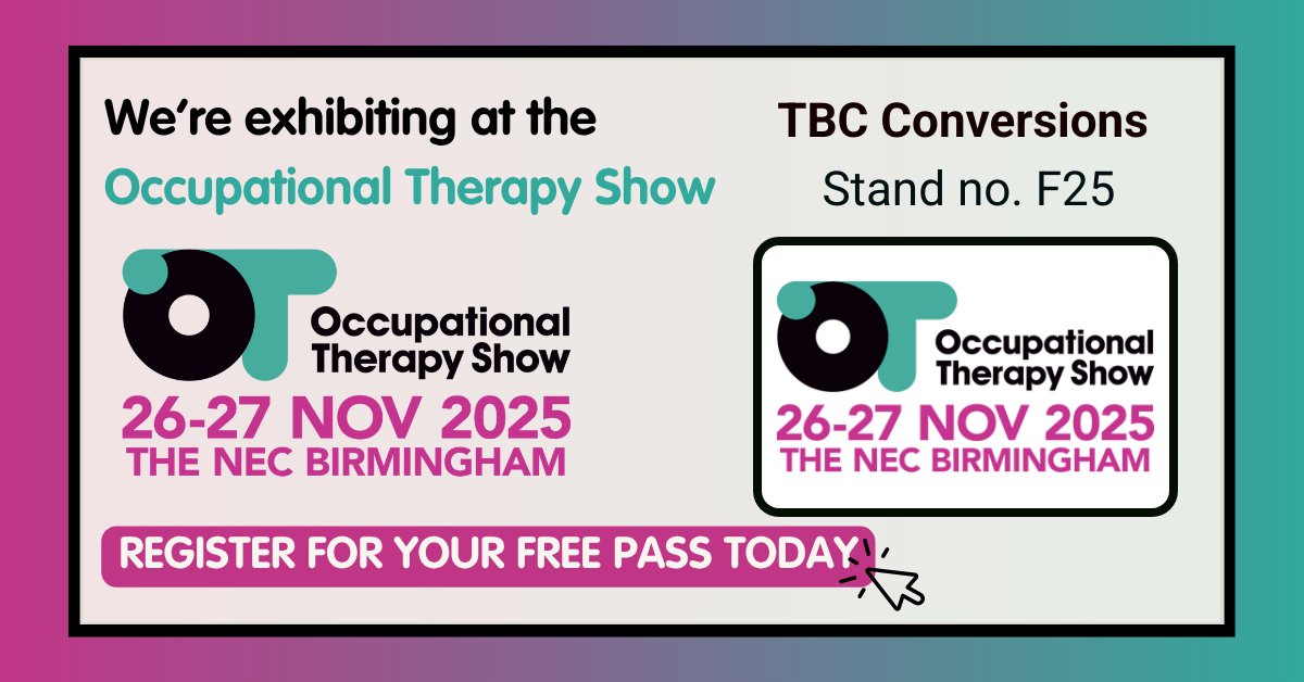 ConversionsTbc's tweet image. 𝗢𝗻𝗲 𝗺𝗼𝗻𝘁𝗵 𝘁𝗼 𝗴𝗼!

We&apos;re exhibiting at @TheOTShow. Come along and see us stand F25!

📍NEC Birmingham 
📅 26-27th November