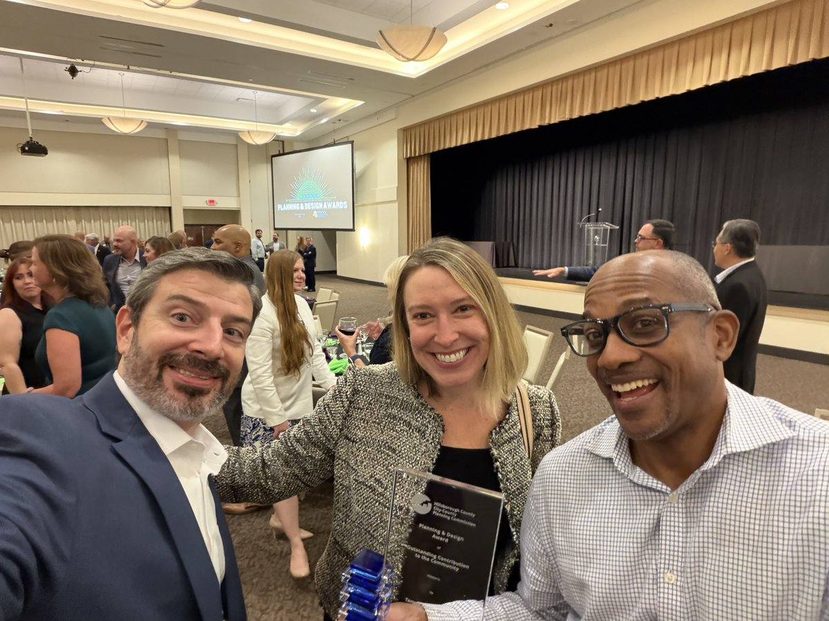 FriendsofTUS's tweet image. Award winners! The improvements occurring at Tampa Union Station were recognized last week at the Tampa Planning &amp;amp; Design Awards for being an Outstanding Contribution to the community. We agree! More to come!