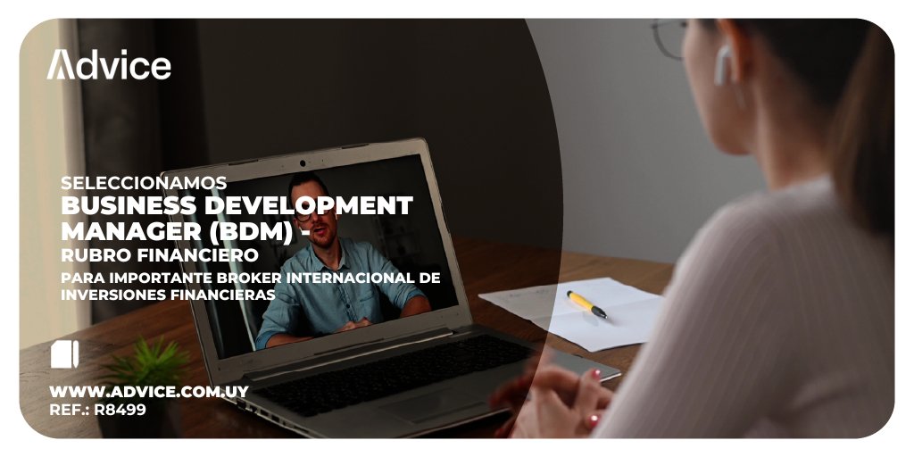 Seleccionamos personas con formación en Administración, Negocios, Comercio Internacional o afines, que cuenten con experiencia comprobada en roles comerciales o de desarrollo de negocios, preferentemente dentro de brokers o empresas del sector financiero.

Se requiere buen