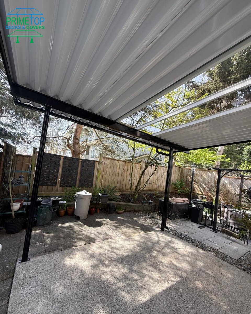PrimetopC's tweet photo. This aluminum patio cover is spook-tacularly strong 👻
Sleek. Durable. Weatherproof. No tricks — just outdoor treats! 🎃
#Spooktober #PatioCover #OutdoorLiving #HomeImprovement #PrimetopDecks https://t.co/vDrZ0IcJks